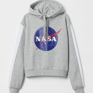 Divided NASA woman’s hoodie